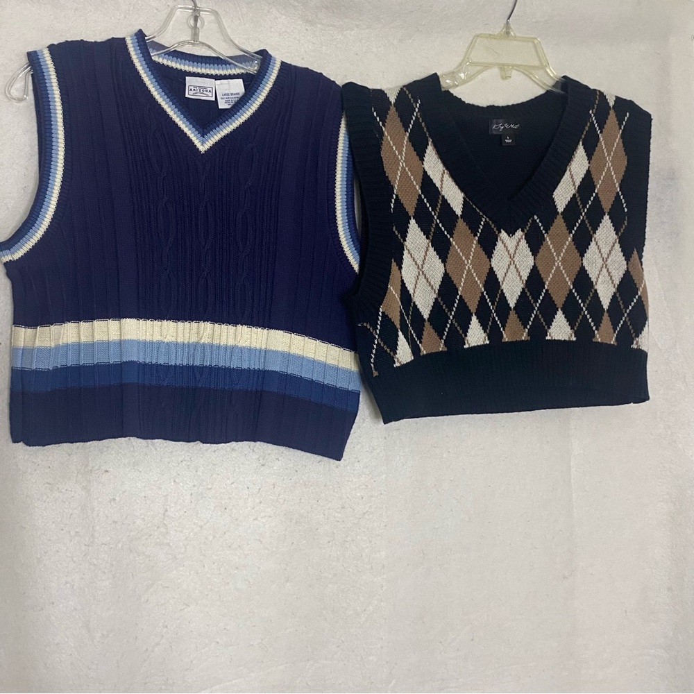BUNDLE Vests Academia Preppy